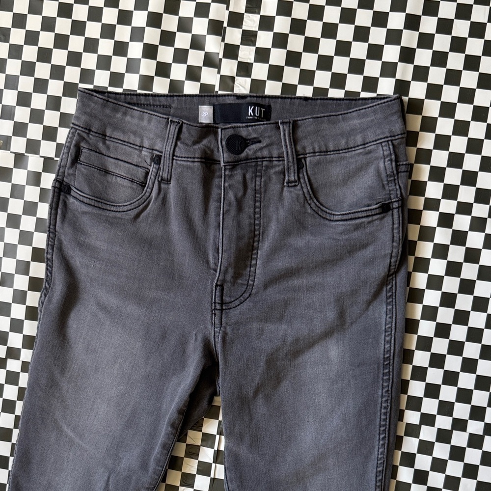 Kut from the Kloth Women’s Charcoal Skinny Jeans